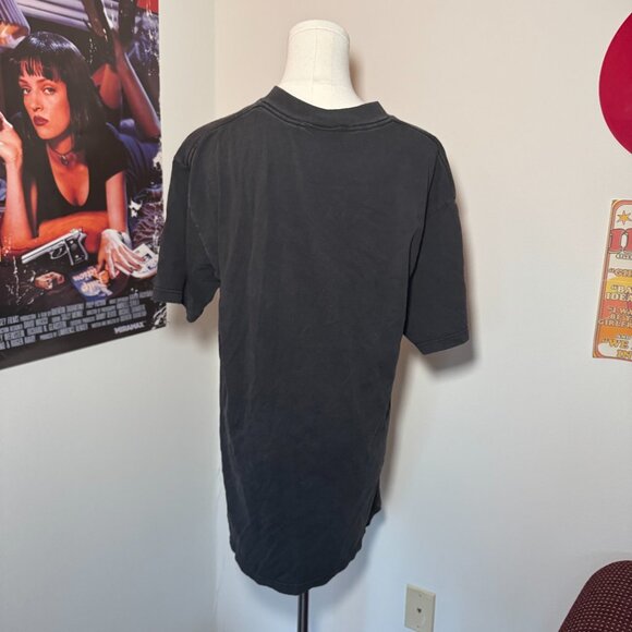 Vintage Halloween Black, Yellow, and Orange Witch Causal Tee Shirt - Picture 4 of 10